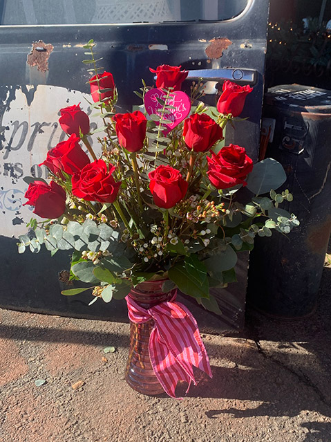 Valentine's Flower Arrangements Franklin NC